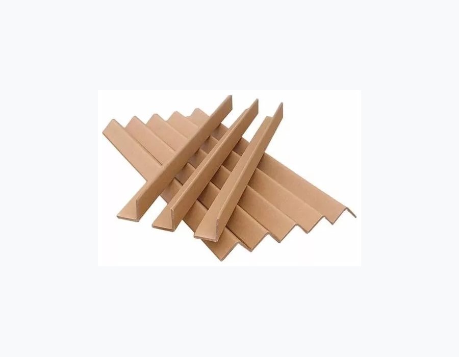 Esquineros de cartón para protección de estibas